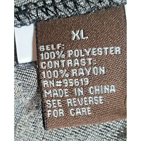 NWT FEVER Size XL Black White Floral Textured Duster Cardigan Fringe Boho - Picture 6 of 9